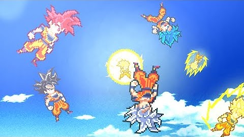Sprite animation | Test Goku transformations