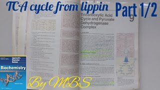 Lippin chap 9 TCA cycle part 1 of 2