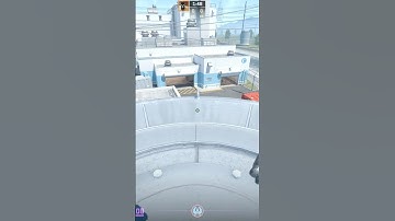 Jump From SILO Without Damage On Nuke In CS2 #cs2 #shorts