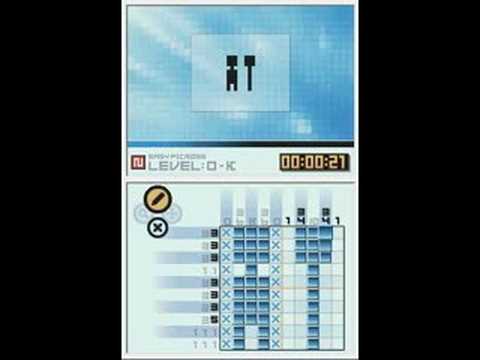 Picross DS - Easy 0-K - Toilet Sign