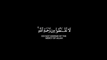 كرومة شاشه سوداء بصوت الشيخ وديع اليمني من سورة الزمر.