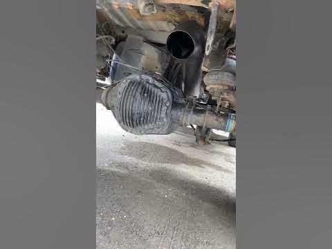 5 inch straight pipe on a 6.0 powerstroke ️ #shorts - YouTube