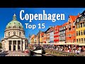 Copenhague danemark  top 15 des attractions touristiques historiques et des choses  faire