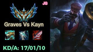 Graves [ Jungle ] vs Kayn - Thách Đấu (Phiên Bản 13.10) - LOL VN -  League of Legends