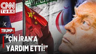 Trump'tan ŞOK İddia! Çin ve Rusya'nın ABD'ye Karşı Rolü Ne? Çin İran'a Savaşta Yardım Mı Etti?
