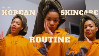 my 2024 korean skin care routine | let's chat