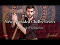Roosebeck Celtic Harps Upgraded Chelby Levers - Pixie & Heather Guide & Comparison