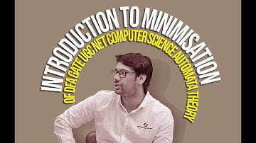 Introduction To Minimisation Of DFA Gate Ugc Net Computer Science Automata Theory