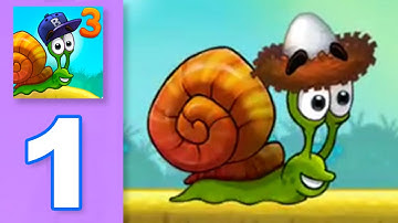 Snail Bob 3 - Levels 1 to 20 - Gameplay Walkthrough - Part 1 (IOS, Android)