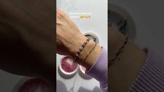 Daisy bracelet mini tutorial #jewelrytutorial #diyjewelry #tutorial #beadedbracelet #beadingtutorial