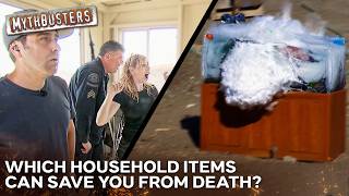 Can Dropping A Bomb In A Fish Tank Contain The Blast? | MythBusters