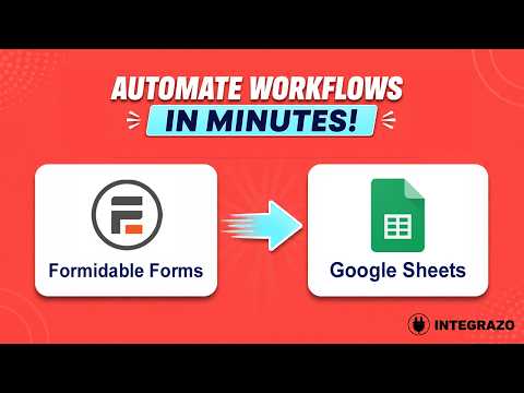 Formidable Forms to Google Sheets Integration (Free Plugin) | Integrazo Flow