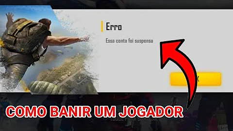 Como derrubar uma conta no FF?