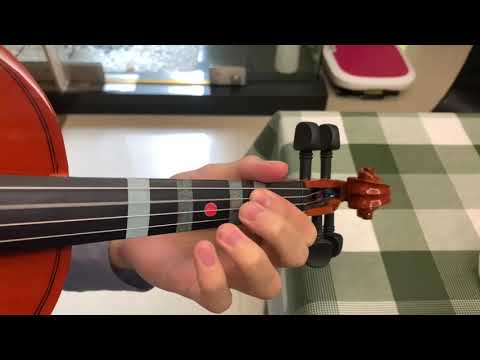 篠崎小提琴教本第一冊P.34 50.路馬尼亞舞曲 指法教學 Shinozaki Violin Method Book 1 Romanian Flok Dances finger pattern