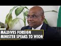 WION Exclusive | "Important to have peaceful Indian Ocean", says Maldives FM Abdulla Shahid | World