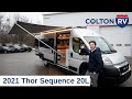 2021 Thor Sequence 20L Class B Motorhome Camper Van Walkthrough Review