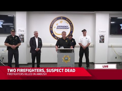 FULL VIDEO: Kootenai County Sheriff gives update after 2 firefighters were killed in shooting near C