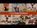 A Cozy Orange Fall Bedroom| 2025