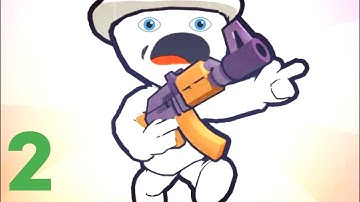 Join Clash Commander Tiny Army - Game play / Walkthrough Part 2 Army War Commander Base Defense Game