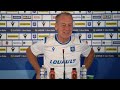 Les conférences de presse de Mathias Autret et Jean-Marc Furlan avant Montpellier-AJA