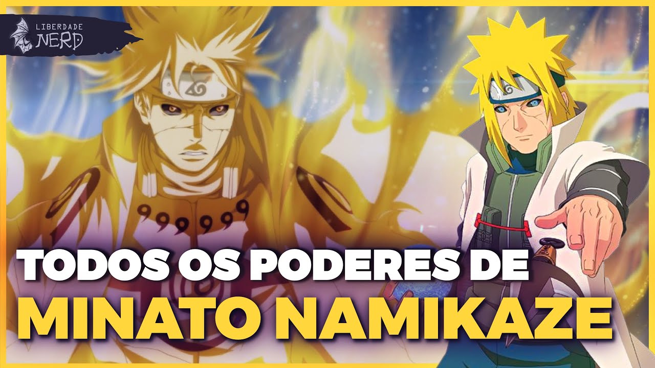 OS PODERES MAIS FORTES DO MINATO  4° HOKAGE DE KONOHA (Naruto) 