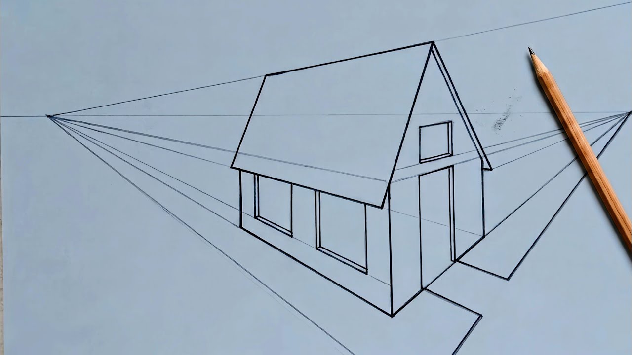 Step by Step Perspective Drawing for Beginners | #drawing - YouTube