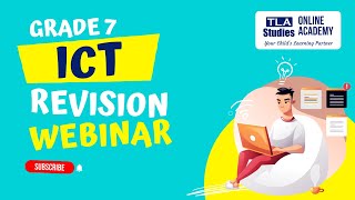 Grade 7 -  ICT :  2nd Term Revision Webinar mp4 screenshot 4