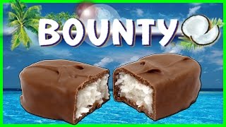 Bounty Chocolate Bar Unboxing