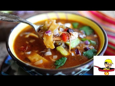 Lazy Man's Chicken Tortilla Soup