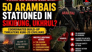 50 Arambais In Ukhrul? Explosive Build-Up Threatens Kuki-Zo Civilians