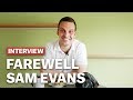 Sam Evans Farewell Interview | japan-guide.com