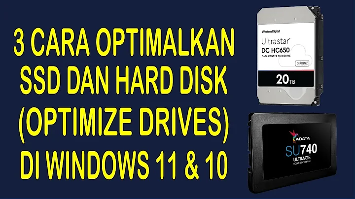3 Cara Optimalkan (Optimize) SSD dan Hard Disk di Windows 11 dan 10