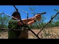 Hog Hunting with 10mm auto handgun & bow "I LOVE PORK" RAZOR DOBBS ALIVE full episode