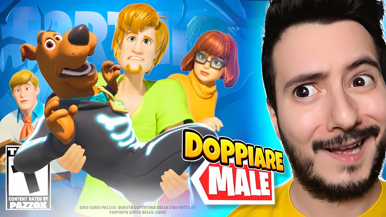 DOPPIARE LA SCOOBY GANG in TEMPO REALE Su FORTNITE... 🤣