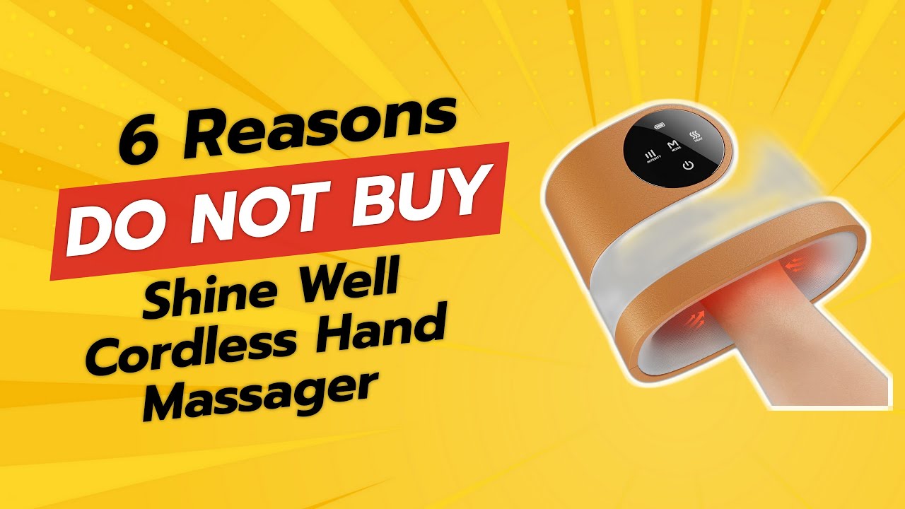 Shine Well Cordless Hand Massager 🤔 | 6 Reasons NOT to Buy!