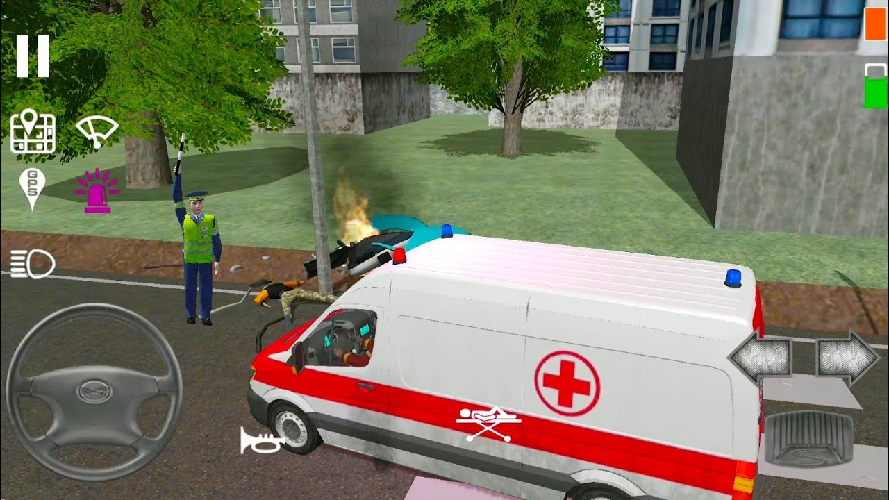 Emergency Ambulance Simulator 3 Car Games! Android Gameplay YouTube