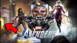 Marvel Avengers Game - MAIN VILLAIN REVEALED WITH EVIDENCE! SPIDER-MAN PS4 CROSSOVER CONFIRMED!?