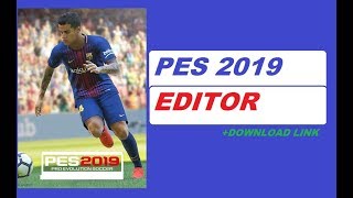 PES 2019 Editor 1.0 + Download Link ! screenshot 4