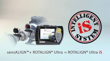 All in one laser machine alignment with ROTALIGN Ultra iS by PRUFTECHNIK