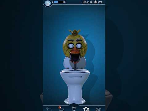 Skibidi Toilet Chica in FNaF AR