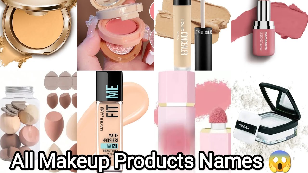 Which Is Best Makeup Products?🤔| Makeup Products And Their Names #makeupproducts @YouTubeViewers