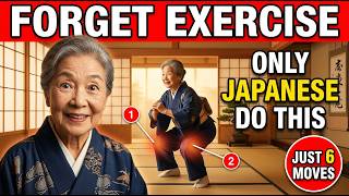 Over 60? 6 Japanese Moves That Rebuild Leg Strength (No Gym)