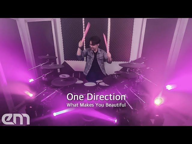 One Direction - What Makes You Beautiful | Guitar & Drum Cover by Erza Mallenthinno class=