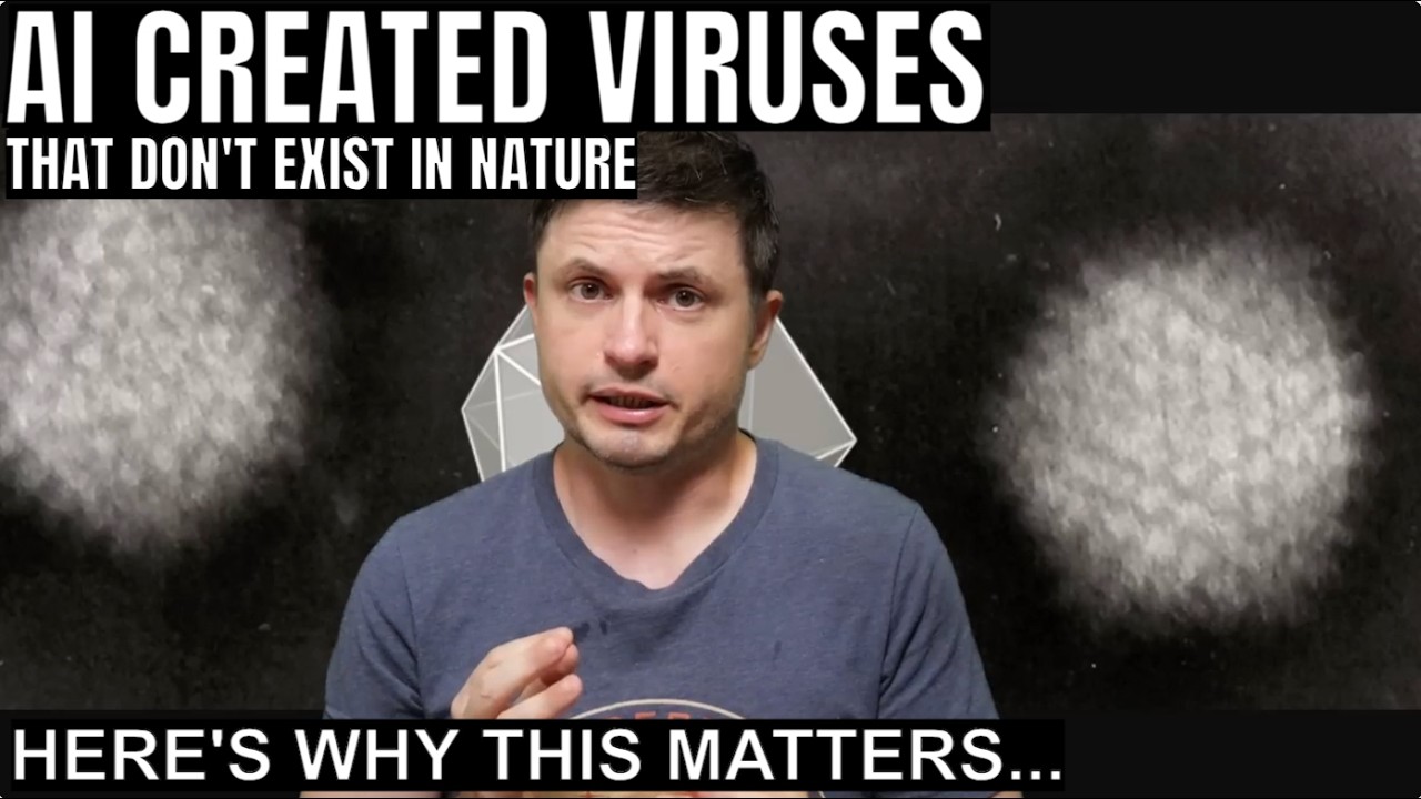 Thumbnail for “AI Just Created Viruses That Don't Exist in Nature”.