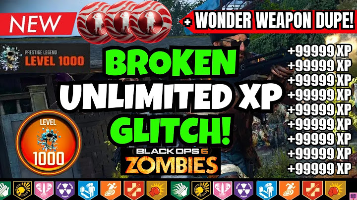 EASY SOLO UNLIMITED XP GLITCH in BO6 ZOMBIES (+ WONDER WEAPON DUPLICATION GLITCH) BO6 ZOMBIES GLITCH