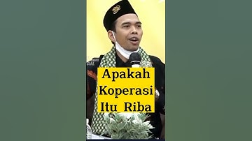 Apakah Koperasi Itu Riba #shorts #uas #ceramahsingkat #ceramahviral