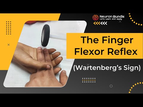 Wartenberg’s sign | Finger flexor reflex | babinski - upper limb reflex #neurology #medschool