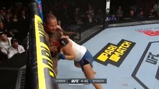 Cris Cyborg Vs Felicia Spencer Full Fight Highlights Video Ufc 240 Review Results
