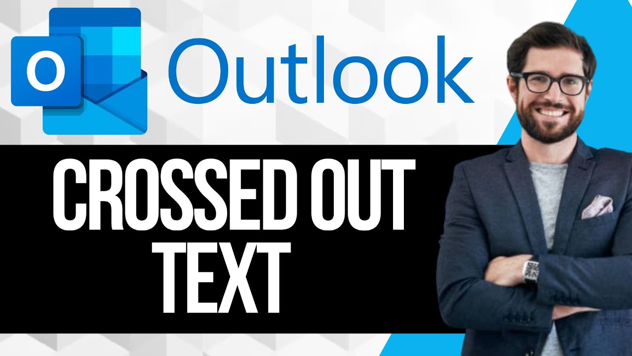 Emails Crossed Crossed Text Outlook