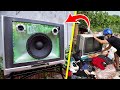 Recycle TV from landfill into Bluetooth Speaker